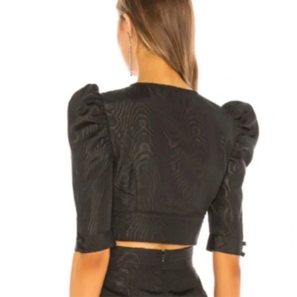 NWT Camila Coelho Micaela Deep V Crop Top - Picture 4 of 13